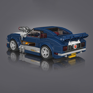 Car Model Mini Famous Car Model Sports Car Racing Car Eight-Grid Car Children's Educational Assembly Building <b>Block</b> Toy - Product Image 4