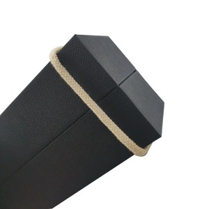 กล่องของขวัญไวน์กระดาษพิมพ์โลโก้ตามสั่ง กล่องบรรจุภัณฑ์กระดาษแข็งแบบพับได้ จัดส่งง่าย - Product Image 2