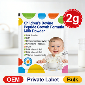 Latte in Polvere OEM con Peptidi di Milza Bovina per la Crescita dei Bambini, Vitamine, Probiotici, <span class=keywords><strong>PS</strong></span>, Luteina, Supporto Immunitario, Formula per Bambini con Lactobacillus - Product Image 1