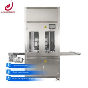 Máquina Cortadora de Pasteles de Acero Inoxidable de Alta Productividad para Panadería Comercial, Máquina para Cortar y Colocar Pasteles de Mousse - Product Image 1