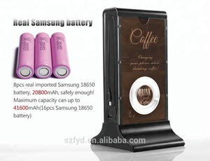 FYD-835 table menu banque de puissance publicitaire 20800mah - Product Image 5