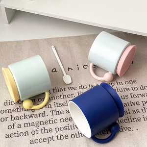 Factory Direct OEM Eco-friendly Cartoon Stoneware Ceramic <b>Mug</b> Dishwasher Microwave Safe <b>Reusable</b> Stocked Coffee Shops - Product Image 5