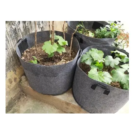 Garden Bags Grow Strong And Durable Felt Fabric Pots Garden Grow Bag