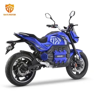 Moto électrique haut de gamme 2021 W, haute vitesse 6000 km/h, longue portée 100km, Sport pour adultes, 210