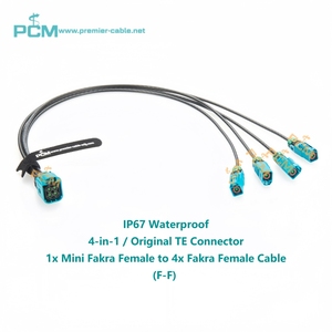 Cable Divisor GMSL2 a Fakra para Cámara GMSL Impermeable MATE-AX x 4, Cable de Conexión para Pantalla GMSL2 para NVIDIA DRIVE AGX <span class=keywords><strong>Thor</strong></span> Developer Kit - Product Image 5