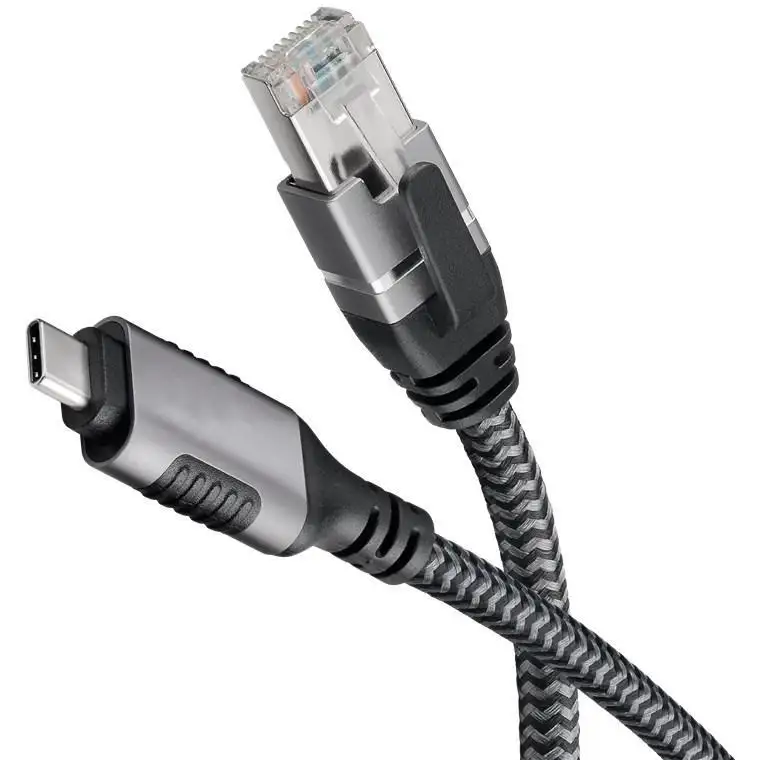 USB to 이더넷 케이블 4 FT, USB 3.0 남성-RJ45 남성 코드, 직접 연결, RJ45 기가비트 LAN 네트워크에 알루미늄 휴대용 USB