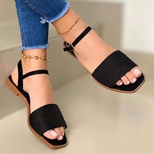 <span class=keywords><strong>Sandalias</strong></span> de <span class=keywords><strong>Plataforma</strong></span> y Planas de Moda Para Mujer al por Mayor, Zapatos de Verano, Chanclas de Playa y Pantuflas Sólidas - Product Image 1