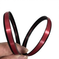 Accessoires pour appareil photo numérique, alliage d'aluminium, traitement d'anodisation couleur, bicolore rouge et noir, 52 mm, compatible avec les objectifs à monture E plein format