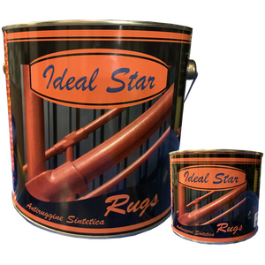 IDEAL STAR 'RUGS' Sintetico Antiruggine 0,5 lt - Rosso - Product Image 1