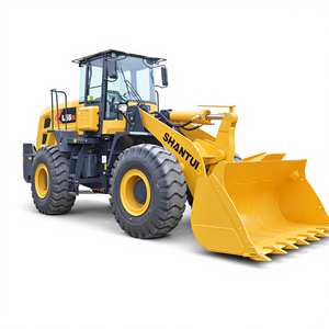 शेनटुई L55-B5 फ्रंट लोडर 5 टन व्हील लोडर के साथ उन्नत लोड-सेंसिंग हाइड्रोलिक्स मशीन के साथ - Product Image 1