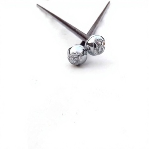 QUICK WAY INDUSTRIES Ceremonial Custom <b>Black</b> Metal Silver Hand Safety Cap Swagger Sticks - Product Image 1