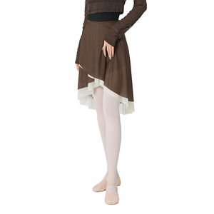 Falda sencilla para baile <span class=keywords><strong>de</strong></span> <span class=keywords><strong>Ballet</strong></span> para mujer, tutú <span class=keywords><strong>de</strong></span> baile clásico, traje <span class=keywords><strong>de</strong></span> práctica, Falda larga con dobladillo, falda a juego para mujer, competición y práctica - Product Image 1