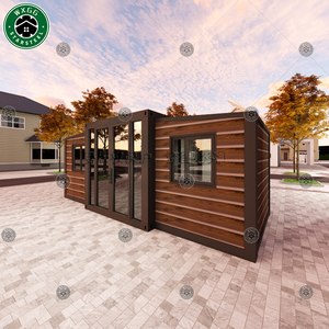 Maison préfabriquée en conteneur de 2 à 3 chambres, extensible, construction rapide, villa mobile, maison en panneaux sandwich, vente en gros - Product Image 3