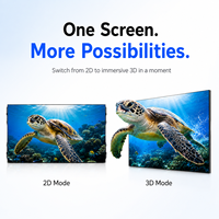 Affichage LED 3D polarisé passif sans effet fantôme Bestar personnalisé avec une qualité 3D époustouflante pour les expositions d'aquariums, de musées et de jardins botaniques