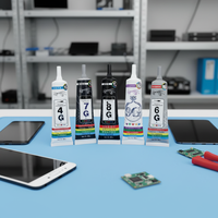 Colle à bijoux en polyuréthane transparente, écologique, à durcissement lent, haute résistance, flexible, Zhanlida 4G/5G/6G/7G/8G/9G 50ML