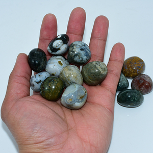 Wholesale Gemstone 20-30mm <strong>Ocean</strong> <strong>Jasper</strong> Tumbled Stones for Decoration - Product Image 6