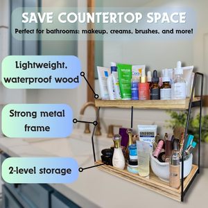 Hot bán tùy chỉnh hai tầng gỗ cà phê đa chức năng trạm tổ chức cho nhà và văn phòng - Product Image 5