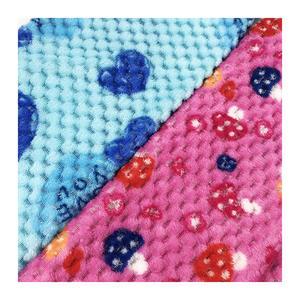 KINGCASON stampa 2023 nuovo vello di flanella di ananas Jacquard stampa bambino moda per smettere/coperta/tappeto - Product Image 1