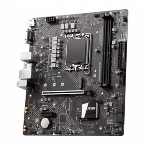 Para MSI H610M BOMBER DDR4 <span class=keywords><strong>Intel</strong></span> 12th Gaming Motherboard compatible con CPU 12400/<span class=keywords><strong>12400F</strong></span>/G7400 PCI-E 4,0 nueva placa base de computadora - Product Image 1