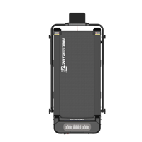 ZB-T40-S1 Faltbares Elektrisches Laufband 2,5 PS 2-in-1 Gehpad Heimfitness-Gerät Manuelle Neigung LED-Anzeige Ultra-Dünn
