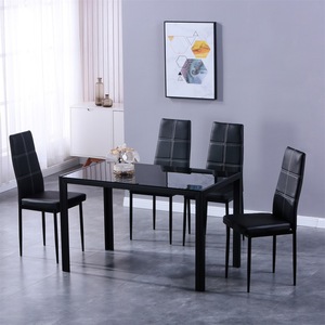 JRY fabbrica all'ingrosso a buon mercato nero bianco <span class=keywords><strong>marrone</strong></span> <span class=keywords><strong>sedie</strong></span> da pranzo schienale alto Comfort ristorante tavoli <span class=keywords><strong>e</strong></span> <span class=keywords><strong>sedie</strong></span> - Product Image 2