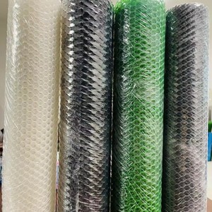 ม้วนตาข่ายพลาสติก HDPE สีเขียว ดำ ขาว ตาข่ายป้องกันกลางแจ้งหลากสีสำหรับเล้าไก่ คอกไก่ คอกเลี้ยงสัตว์ปีก สวน - Product Image 2
