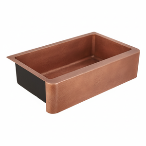 Undermount Ferme Cuivre Évier Nouveau Double Mur Tablier À La Main Cuisine Cuivre Antique Hôtels-Fabricant Direct Fournisseur - Product Image 1