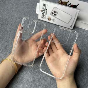 <span class=keywords><strong>3</strong></span> en 1 Anti caída Color translúcido soporte logotipo personalizado a prueba <span class=keywords><strong>de</strong></span> golpes funda para teléfono móvil para REALME NOTE6O C61 C63 - Product Image 4