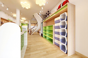 Meubles pour animaleries, comptoirs d'exposition en bois sur mesure, écologiques, imperméables, recyclables, durables, vitrines LED, équipements de vente au détail - Product Image 5