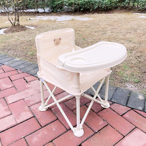 <span class=keywords><strong>Silla</strong></span> Elevadora de Metal para Bebés con Respaldo Alto, Ligera, Plegable, Tipo Sombrilla, para Uso en Exteriores, Campamentos, Hoteles y Baños - Product Image 4