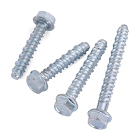 Fabricant chinois prix de gros en acier au carbone zingué tête de rondelle hexagonale boulon à béton boulon d'ancrage en ciment