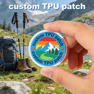 Patch 3D in TPU Ecologico Resistente all'Acqua, Badge Personalizzato a Trasferimento Termico, Patch in TPU Colorate su Misura per Abbigliamento di Marca e T-shirt da Uomo - Product Image 3