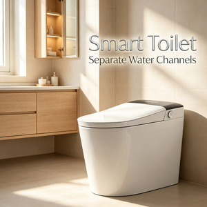 <span class=keywords><strong>Toilette</strong></span> intelligente en céramique é<span class=keywords><strong>l</strong></span>égante avec chauffage instantané, chasse d'<span class=keywords><strong>eau</strong></span> par siphon, double circuit d'<span class=keywords><strong>eau</strong></span>, buse autonettoyante pour la maison et <span class=keywords><strong>l</strong></span>'hôtellerie - Product Image 1