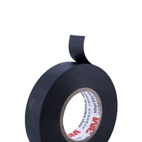 Ruban isolant électrique PVC 3M Original 1712, résistant aux hautes tensions, noir, usage général