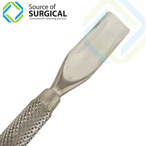 Empujador de Cutículas Profesional de Acero Inoxidable de la Mejor Calidad, Herramienta Manual para Manicura, con Abertura de Mandíbula Ancha para Uñas Curvas - Product Image 4