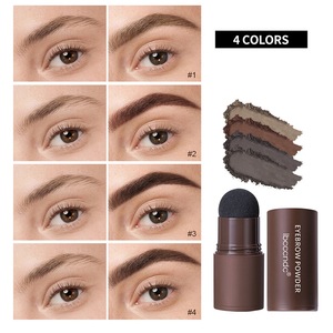 ชุดแสตมป์เขียนคิ้วพร้อมส่ง กันน้ำ ติดทนนาน พร้อมแผ่นลายฉลุ 12 แบบ ใช้สำหรับตกแต่งเส้นผมและคิ้ว เหมาะสำหรับขายส่งและงานปาร์ตี้ - Product Image 1