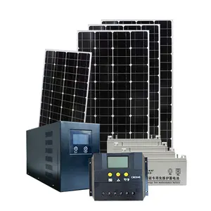 Industriële Zonnepaneel Energie Opslag Systeem 20KW 30KW 40KW 50KW 100KW 1Mw Off-Grid Compleet Zonne-energie Systemen