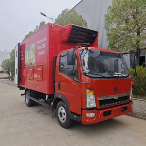 Véhicule de transport de poussins d'un jour Petit camion réfrigéré Howo 4x2 à température constante - Product Image 3
