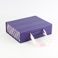 Hot Fancy Magnet Box Karton Pappe Starre flache Luxus Magnetic Folding Aufbewahrung papier Geschenk box