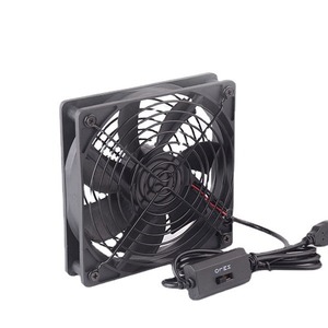 Ventilador USB DC Sanonda de 120x120x25mm con controlador de velocidad para refrigeración de servidores - Product Image 4