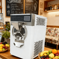 Nouvelle machine à crème glacée commerciale de haute qualité et moins chère avec moteur fiable en acier inoxydable pour les petites entreprises