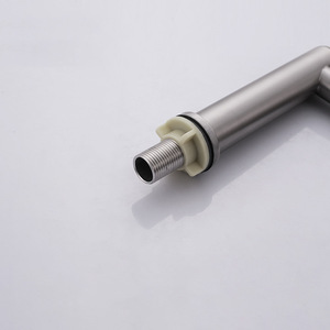 Robinet simple froid HLK en acier inoxydable 304, robinet de lavabo de comptoir pour la maison, robinet haut <span class=keywords><strong>avec</strong></span> noyau de valve en céramique - Product Image 3