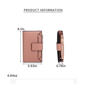 अनुकूलित प्रिंट पु चमड़े जिपर महिलाओं कस्टम सबलिमिनेशन ब्लैंक वॉलेट फैशन वॉलेट फैशन वॉलेट - Product Image 2