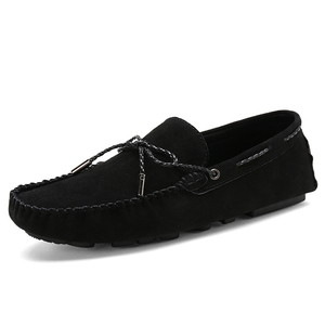 Chaussures plates respirantes faites à la main pour hommes - Mocassins en daim - Product Image 2