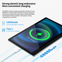 Tablet Android 14 4G LTE 10,95 Inci F11 GPS 6GB+128GB Kamera 5MP+13MP 7200mAh YPORANGECHENG Tablet Bisnis OEM ODM V4