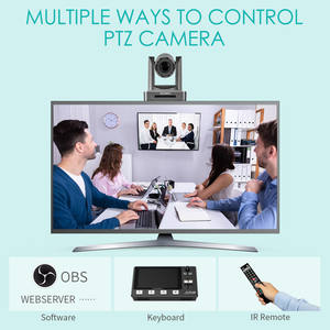 FEELWORLD NDI20X USB/3G-SDI/HDMI Caméra PTZ en direct avec zoom 20X PoE prise en charge OEM disponible pour logo personnalisé - Product Image 3