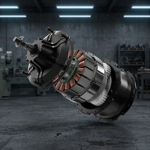 Moteur F8 8000W, état neuf, aimant permanent synchrone, 8000 tr/min - Product Image 2