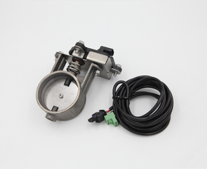 Soupape d'échappement électrique (<span class=keywords><strong>60mm</strong></span>) soupape de commande hydraulique soupape d'échappement électrique pour voiture de course - Product Image 1