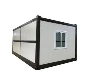 Goedkope En Comfortabele Geprefabriceerde Chinese Opvouwbare Container Home Eenvoudig Te Installeren Opvouwbare Opslagcontainers