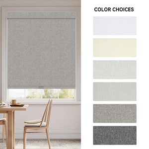 SAMADHI Customized Modern Design Sun <b>Shade</b> Cordless Manual Roller Blinds for <b>Windows</b> - Product Image 3